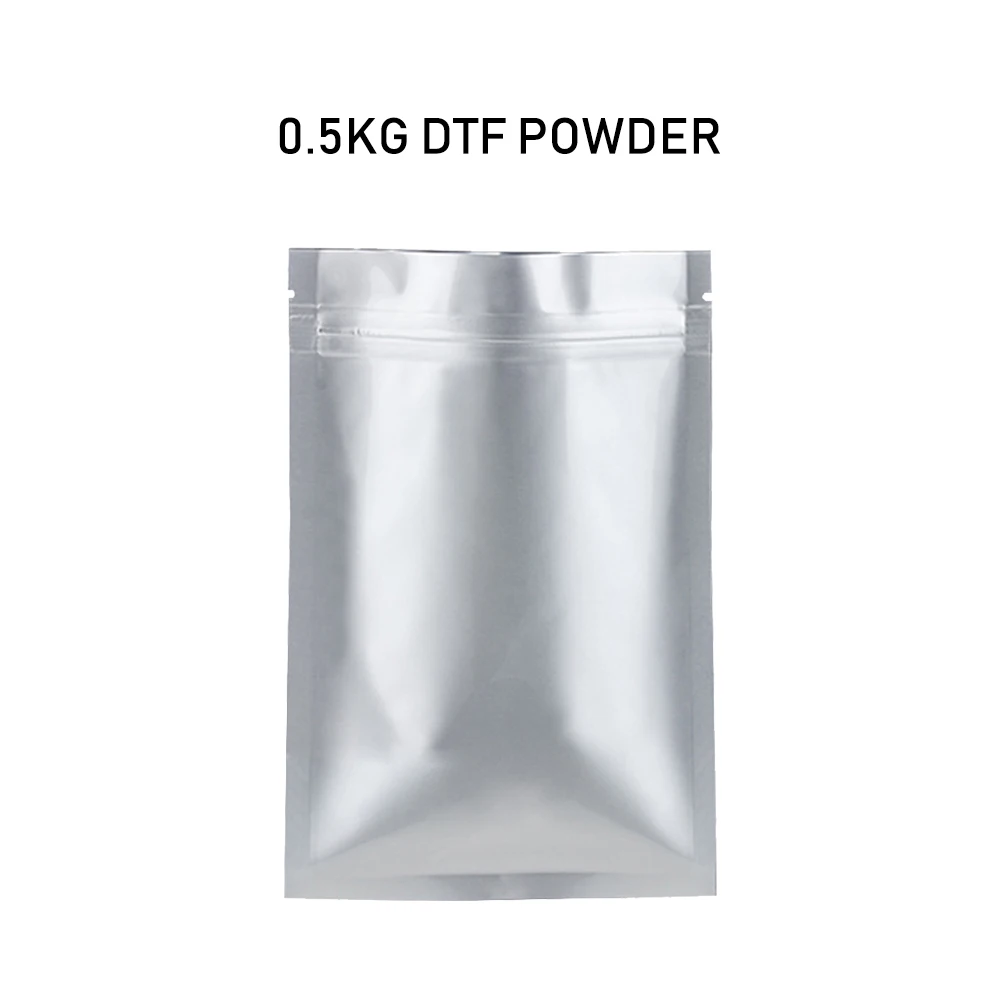 500g DTF Poliamida polvere adesiva per stampante DTF a sublimazione Hot Melt Poliamida per DTF Direct To Film Tshirt Printing Machine