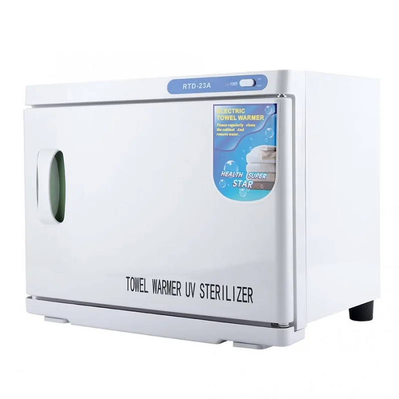 UVランプ用タオルウォーマーヒーター,滅菌ボックス,23l UV滅菌器,スパ美容院用,ネイルツール,消毒