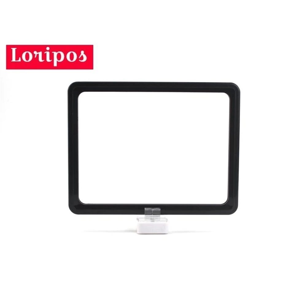 A5 10 Buah Poster Foto Menu Iklan Tag Tampilan Rak Magnetik Meja Tanda Label Pemegang Logam Rak Dinding Bingkai Iklan