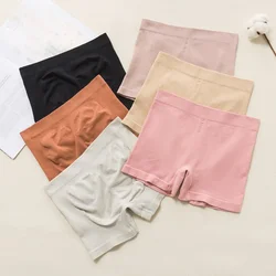 Women Safety Shorts Pants Seamless High Waist Panties Lady Seamless Boyshorts Pants Girls Slimming Underwear