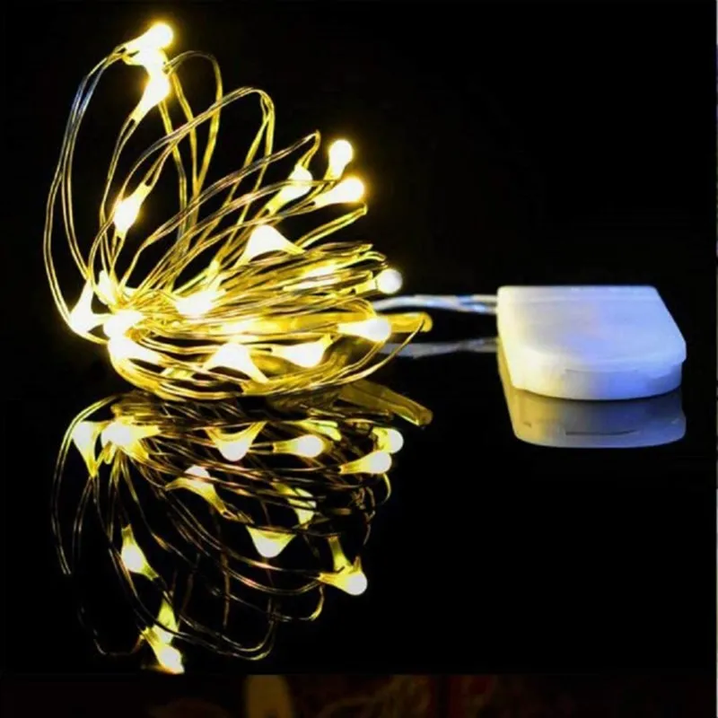 1m Led Light Night for Wedding Romantic Christmas Battery Powered Waterproof Holiday Decor Garland Party Decorative ornament