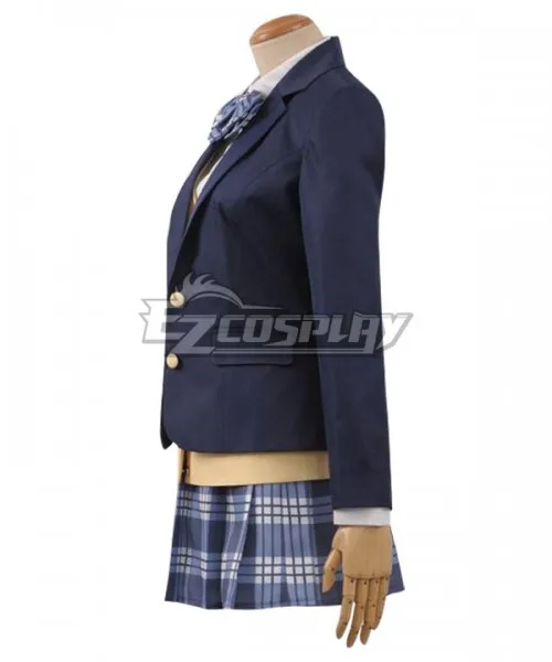 Zombieland Saga Mizuno Ai Normal Girls School Uniform Skirt Set Halloween Adult Party Suit Outfit Cosplay Costume E001