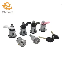 AL092 95VBB22050FG 1027009 COMPLETE LOCK SET IGNITION SWITCH FUEL BARREL SLIDING SIDE DOOR LOCK FOR FORD TRANSIT MK5 1994-2000