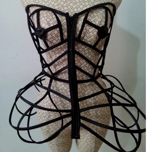 Gold openwork armor Jumpsuit future space warrior bar gogo costume Dj Dancers Sexy Nightclub DS Singer party Clothes Stage Wear