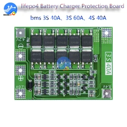 Smart BMS 3S 4S 40A 60A 12v 48v 18650 ładowarka akumulatorów litowych ochrona balance Board z balancerami korektor DIY kit