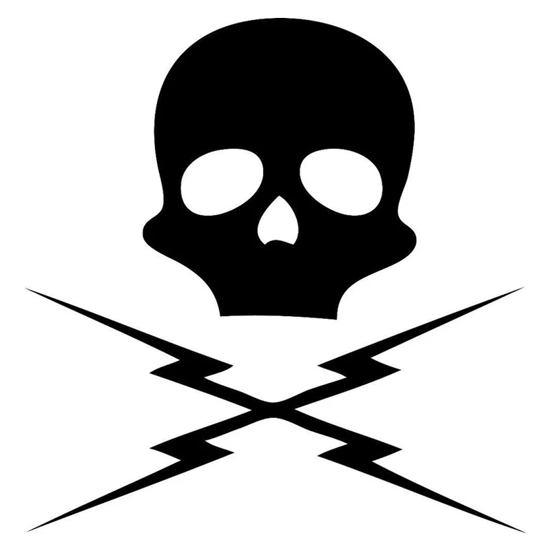 

S51270# Various Sizes/Colors Car Stickers Vinyl Decal for Adventure Death Proof Skull Motorcycle Decorative Accessories