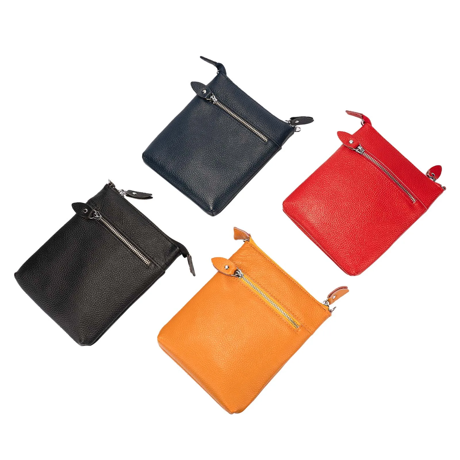 Genuine Leather Crossbody Bag For Women's Shoulder Bag Wallet Mini Purse Coin Purses Bag For Phone Free Shipping