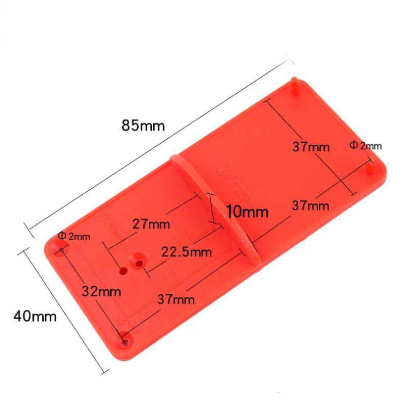 Hinge Hole Drilling Guide 35mm 40mm Hing Installation Jig Door Cabinet Hinge Hole Locator Woodworking Tool