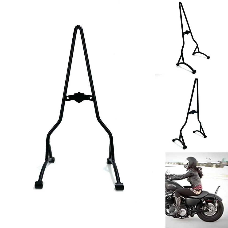 

Motorcycle Passenger Sissy Bar Bracket Backrest Luggage Rack For Harley Sportster XL Iron Nightster 883 1200 Forty Eight 48 2004