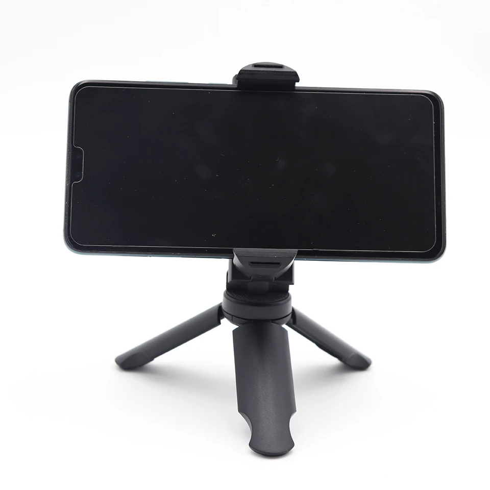 Mini Tripod Stand Vlog Tripod Monopod For Mobile phone Gopro 7 8 iPhone 10 360 Rotating Phone Holder Clip Stand Phone Tripod