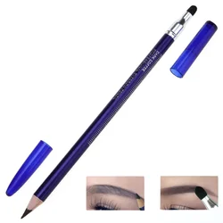 2pcs Waterproof Microblading Pen Permanent Makeup Tattoo Eyebrow Marker Pen Double-ended Positioning Pencil with Eraser