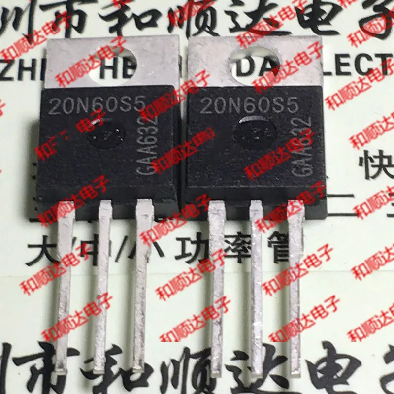 Original New 5pcs/ SPP20N60S5 20N60S5  TO-220  600V 20A