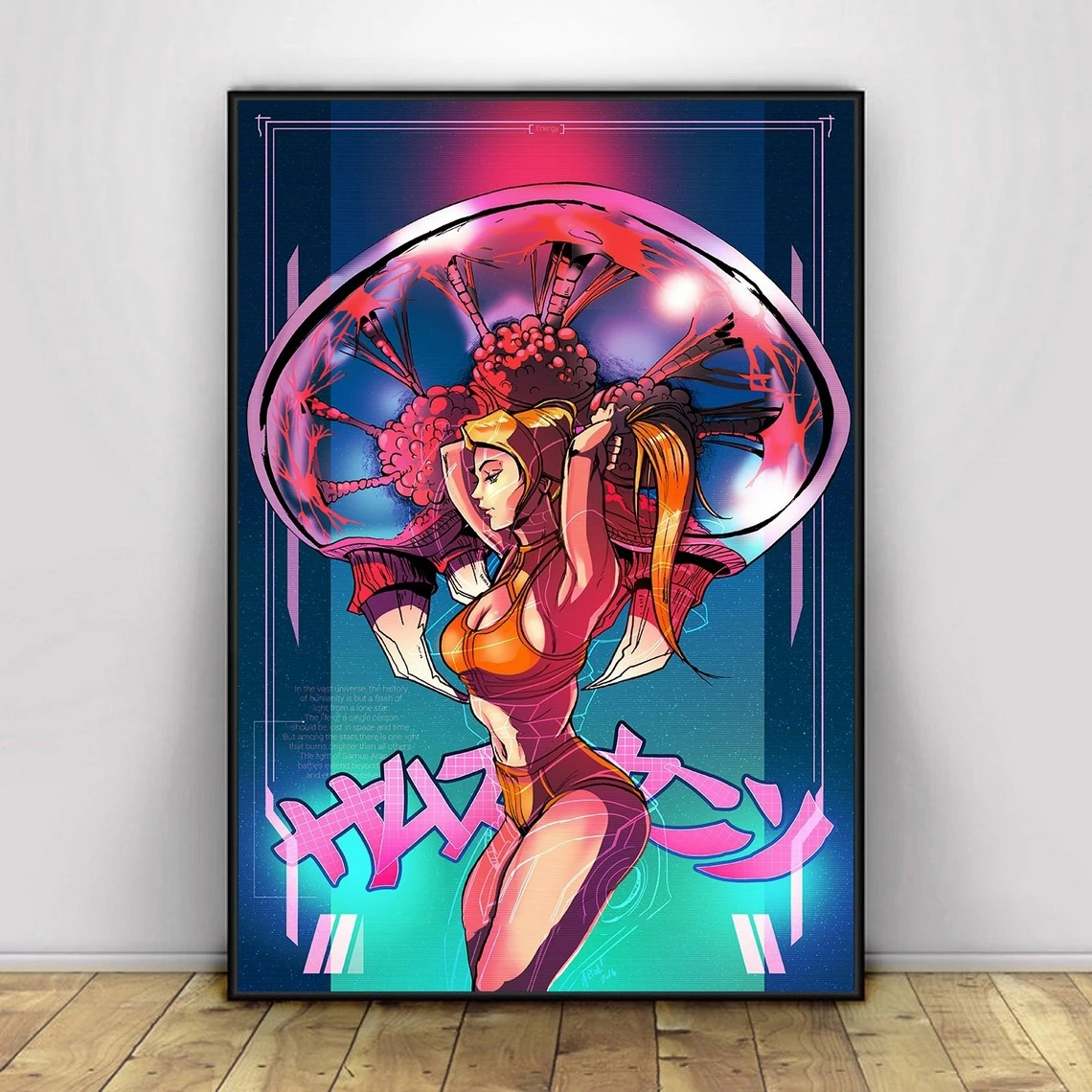 Mother of Metroid Game Poster Home Decoration Wall Painting (No Frame)