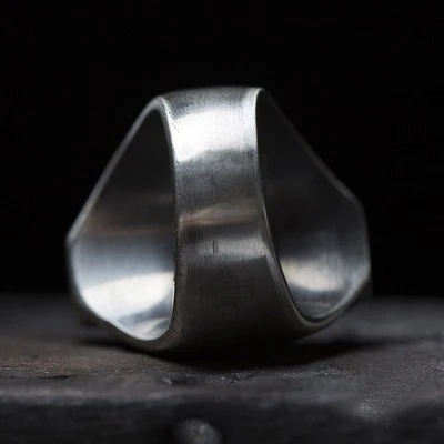 Gothic Retro Dropshipping Cross Men Jesus Rings Punk Rock Male Stainless Steel Amulet Jewelry Creativity Gift OSR608