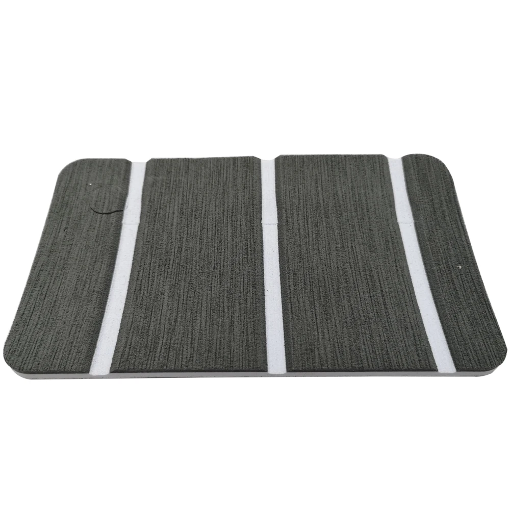 

Dark Gray Sample Foam Teak Decking Sheet for Yacht Marine Carpet Flooring Mat Non Skid Self Adhesive Sea Deck Boat Accessories