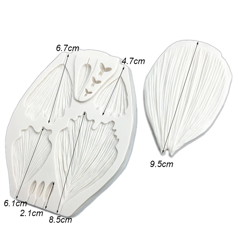 Flower Parrot Tulip Peony Silicone Sugarcraft Chocolate Cupcake Baking Mold Resin Tools Fondant Cake Decorating Tools