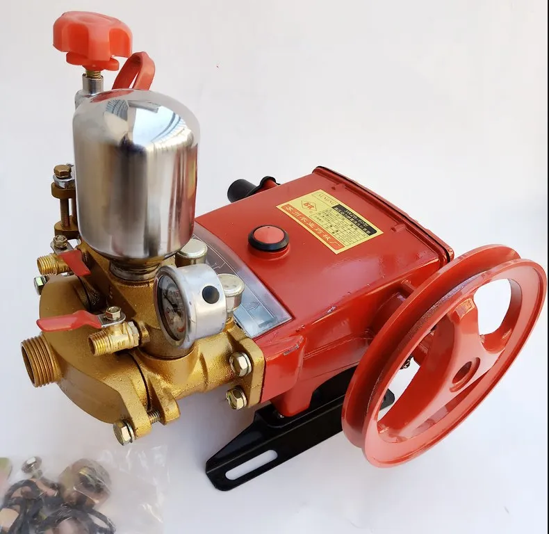 High-pressure three-cylinder plunger pump for type 26 pesticide sprayer