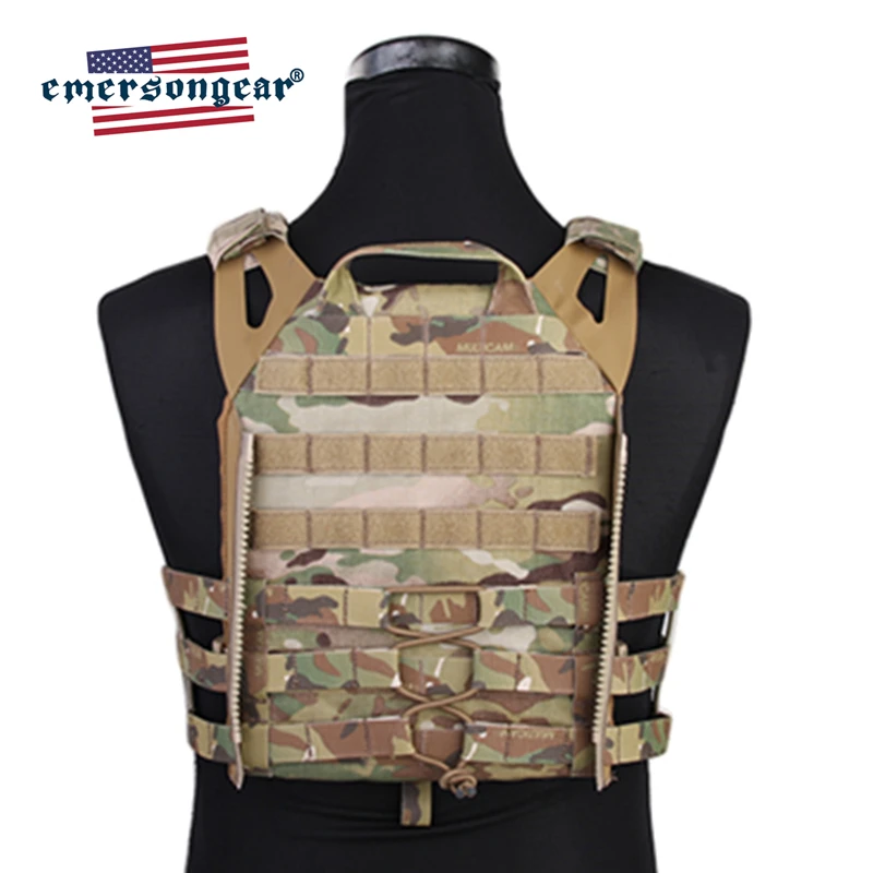 Emersongear JPC 2.0 Portador de Placa Táctico Molle Negro - imagen 4