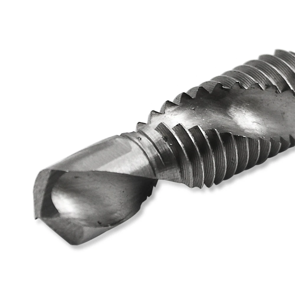 Brocas de tornillo de piezas para carpintería, 6 M3-M10, HSS 4341, broca de combinación métrica, acero de alta velocidad, titanio