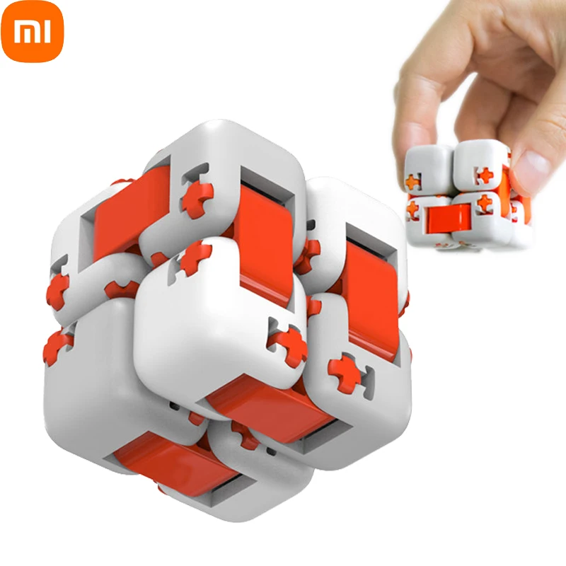 Xiaomi Mitu Cube Spinner Finger Bricks Интеллектуальные игрушки Smart Control Непоседа Волшебные кубики Бесконечность Игрушки Антистресс Тревога