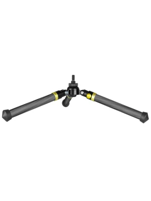 Carbon Fiber Video Monopod Stand Base Monopod Tripod Base Manbily Mini Three Feet Support for DSLR sony canon nikon with 3/8'' image 3
