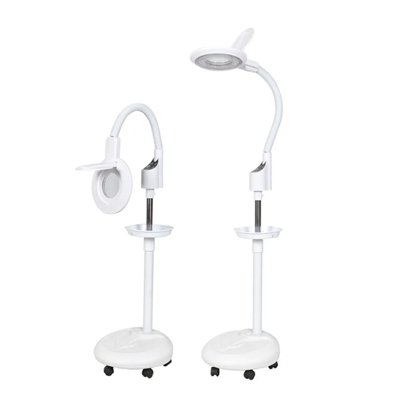 Lupa de 16X con pantalla táctil, iluminación LED ajustable para reparación de soldador, lámpara de mesa, herramienta de belleza para el cuidado de la piel