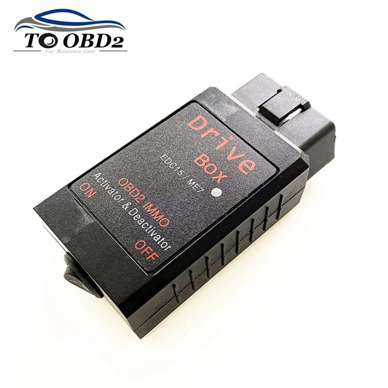 Drive Box OBD2 Immobilizer IMMO Deactivator & Activator for EDC15 (Diesel) / ME7 (Patrol) Drive Box Plug and play IMMO Emulator