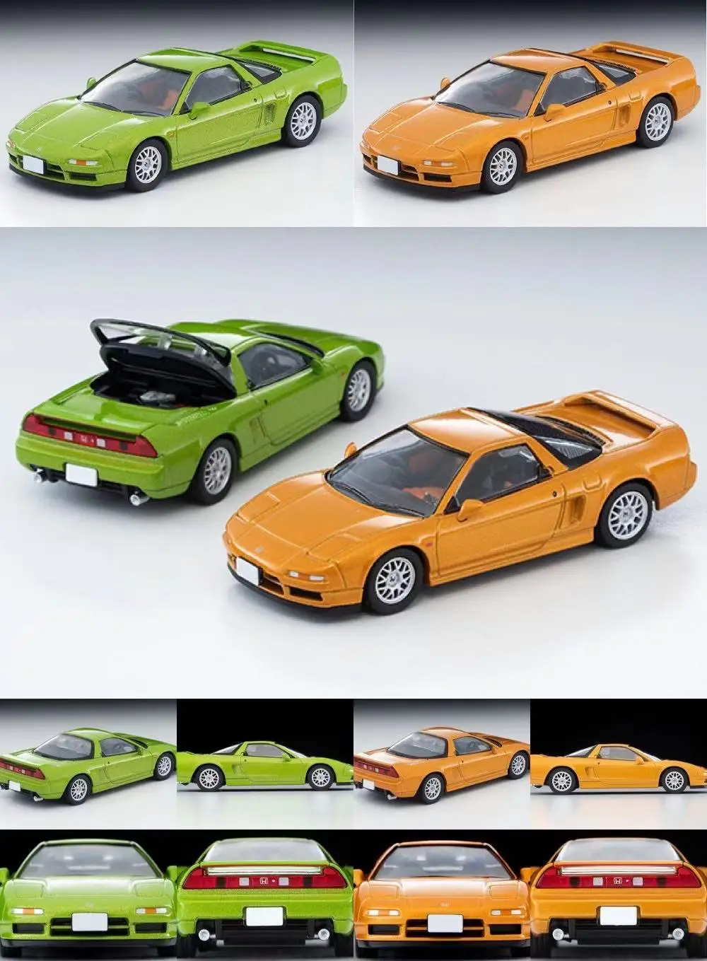 Tomytec TOMY 1:64  TLV LV-N228a/b Honda NSX TYPE-S ZERO Collection of die-cast alloy car models