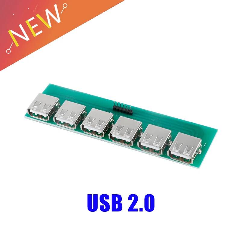 

USB 2.0 Female Connector Adapter Test Board TYPE-B Socket Base PCB Board data cable connector PCB Converter USB For Arduino