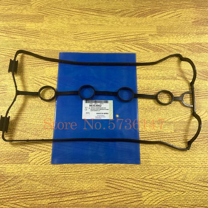 Engine Valve Cover Gasket Camshaft Cover Gasket OEM# 96353002 Blue For Chevolet Aveo Excelle 1.6L Daewoo Lanos KALOS