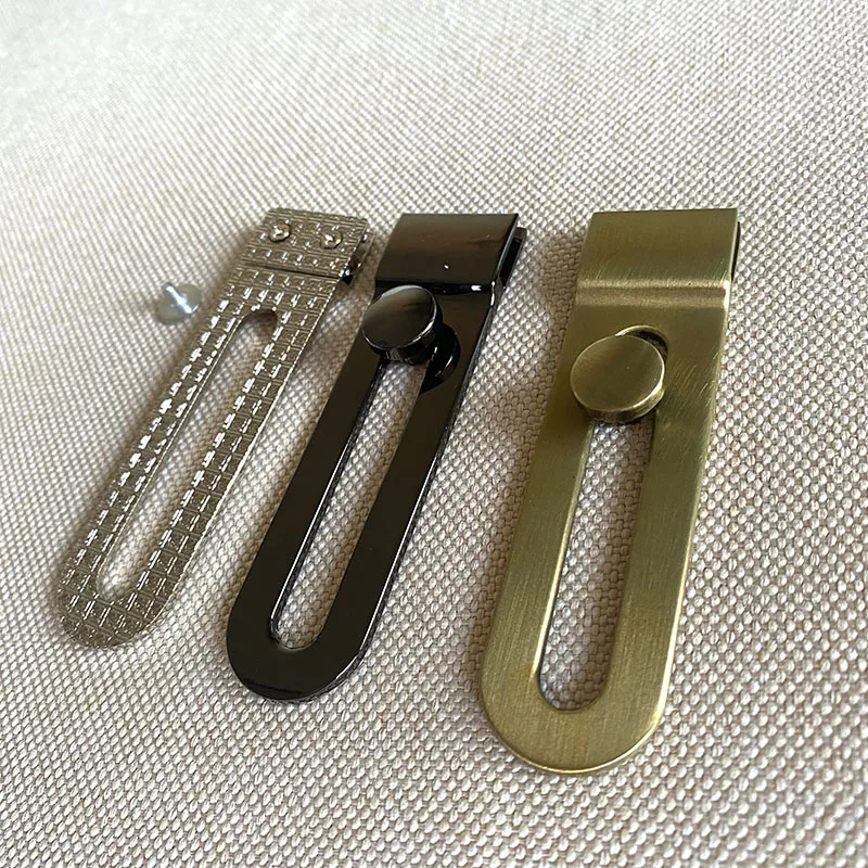 Metal Strap Clasp Screw Bag Side Clip Buckles Handbag Handles Chain Hook Connector Bag Hanger Hardware Accessories