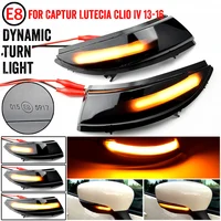 Luz de señal de giro LED dinámica para Renault Clio IV MK4 Captur J87, indicador de espejo de ala lateral, reemplaza directamente OEM Original