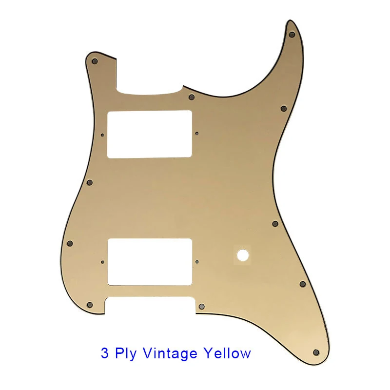 Fei Man - Guitar Pickguards Suit For Fender Tom Delonge, US Spec Strat With Bridge HH PAF Humbucker, 11 Screw Holes