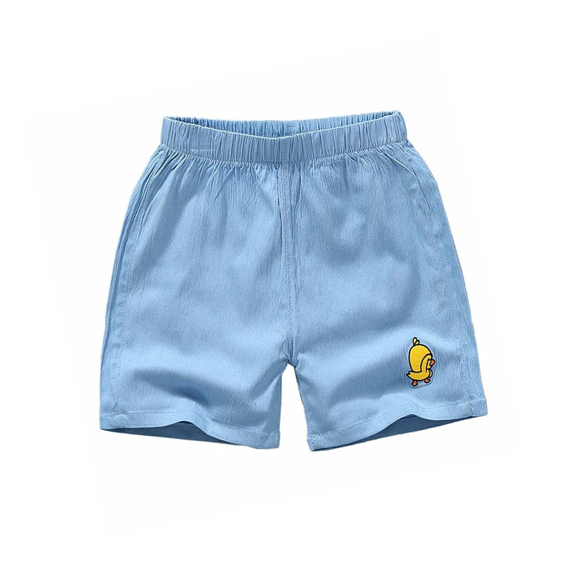 Boys and children's pants wear all-match jeans, hot pants, summer thin beach pants, light and loose children's clothing