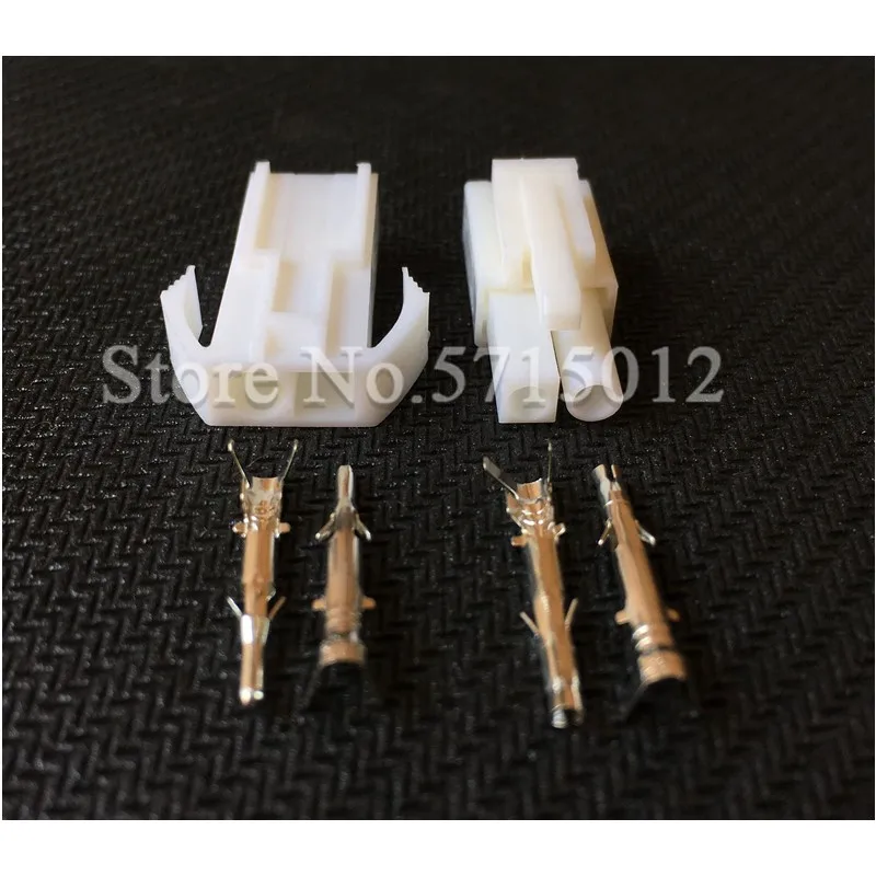 5set 2 Hole Female And Male Small Tamiya Connector Set Kits Mini Tamiya Set EL 4.5MM Socket Plug With 2P 2 Way/Pin