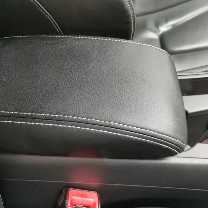 Reposabrazos Central de cuero para Audi, caja de protección, accesorios de modificación, urdimbre de ante superior para A3, A4, A5, A6, A7, Q3, Q5