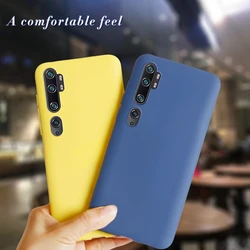 Case on For Xiomi Xiaomi Mi Note 10 Case Mi CC9 Pro Cover Shockproof Bumper Soft Silicone TPU Phone Back Protector Cases Cover
