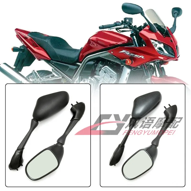 2011-2015 anno specchietto retrovisore moto in fibra di carbonio nera per Yamaha FZ1 FZS1000 accessori moto originali di marca