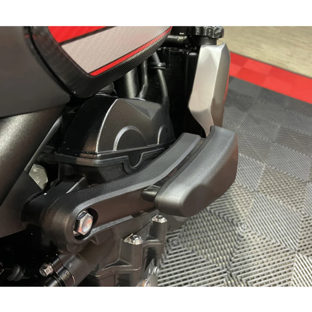 Absturzsicherung NEUE Motorradteile für Trident 660 Trident 660 Seitenrahmen Sliders Guard Crash Pads Protector 2021 2022