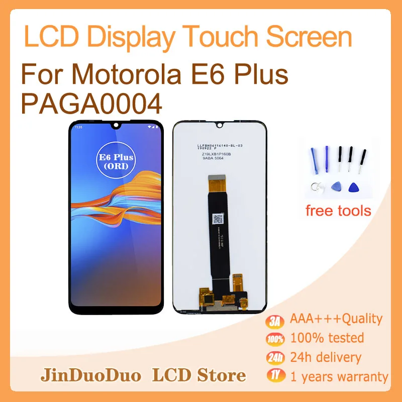 

ЖК-дисплей для Motorola для Moto E6 Plus, для Moto E6S, ЖК-дисплей с сенсорным экраном для Moto E6 Plus