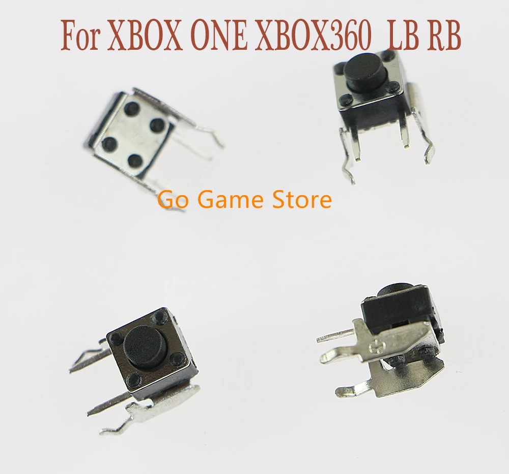 20 قطعة لوحدة تحكم XBOX ONE/xboxone إصلاح أسود RB LB زر المصد مفتاح اللمس