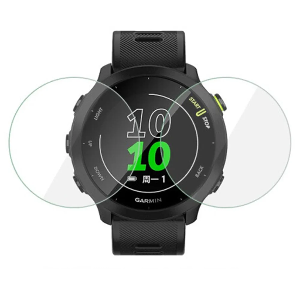 Tempered Glass Screen Protector Film For Garmin Forerunner 158 55 Smartwatch 9H LTE 2.5D Anti-scratch clear Protective Guard new