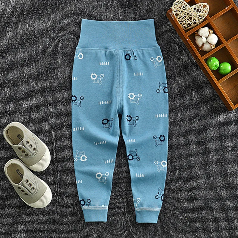 2024 Autumn Spring Baby Pants Long Trousers Baby Girls Boys Leggings Newborn Cotton Clothes Baby Clothing Infant Kids PP Pants