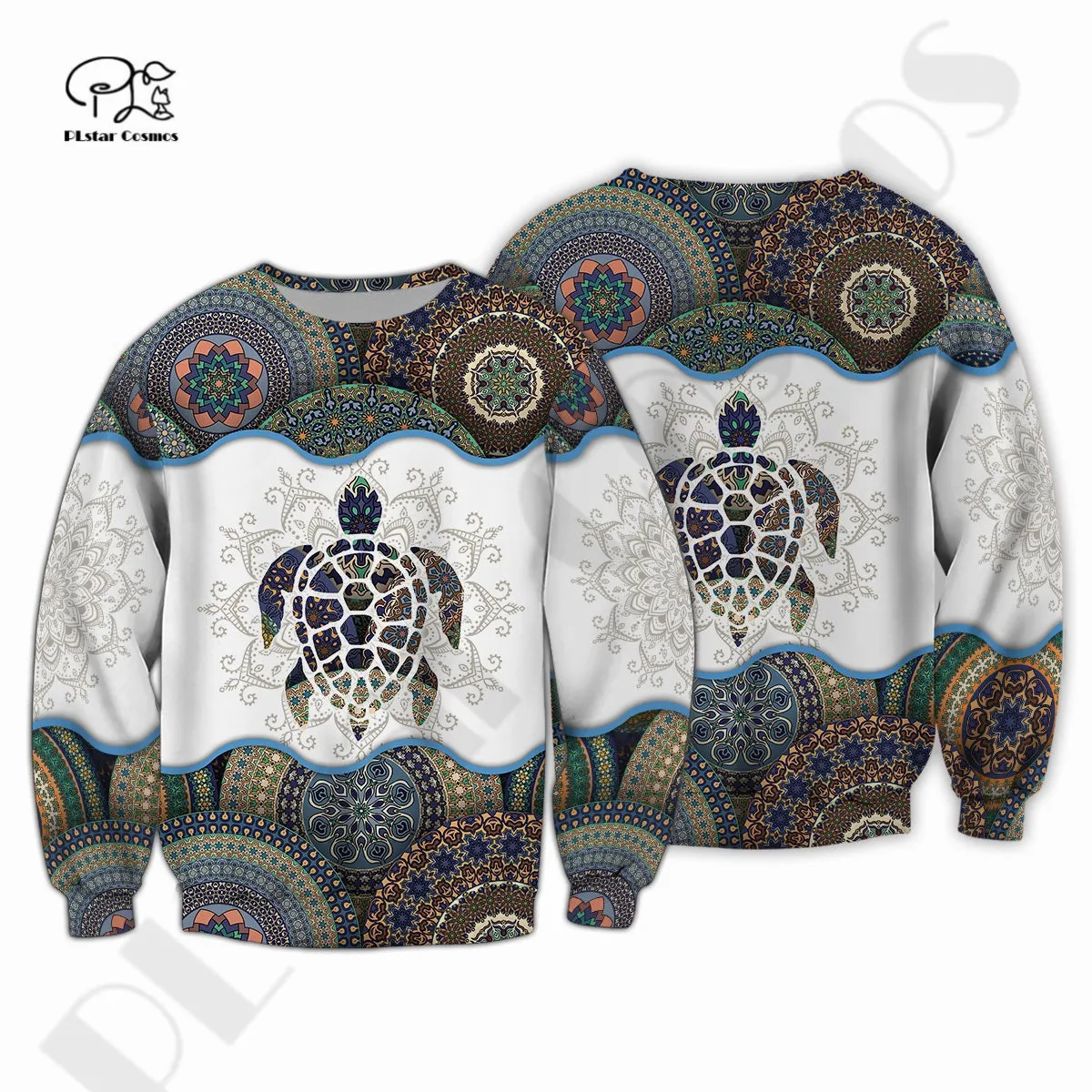 PLstarCosmos 3Dprint Newest Mandala Turtle Lover Animal Art Harajuku Streetwear Causal Unique Unisex Hoodies/Sweatshirt/Zip A-5