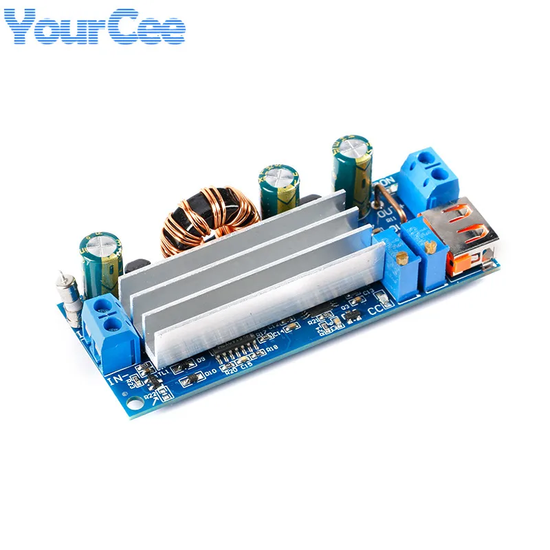 ZK-S4 80W High Power DC-DC USB Step Up Boost Buck Board Module 2-24v CC CV Constant Voltage Constant Current Boost Power Board