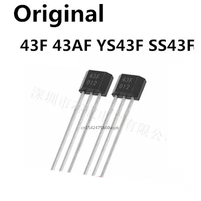 20PCS/ 43F 43AF SS443F DH43F YS43F  SS43F SS443A TO92