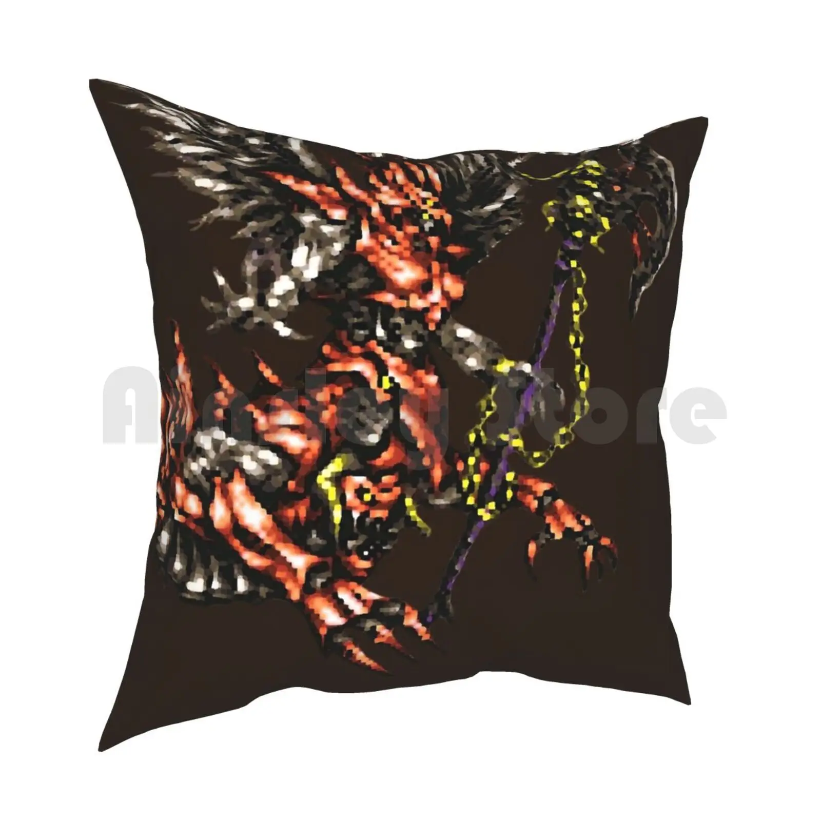 Final Fantasy Vi-Poltergeist Pillow Case Printed Home Soft DIY Pillow cover Final Fantasy Vi Final Fantasy 6 Poltergeist