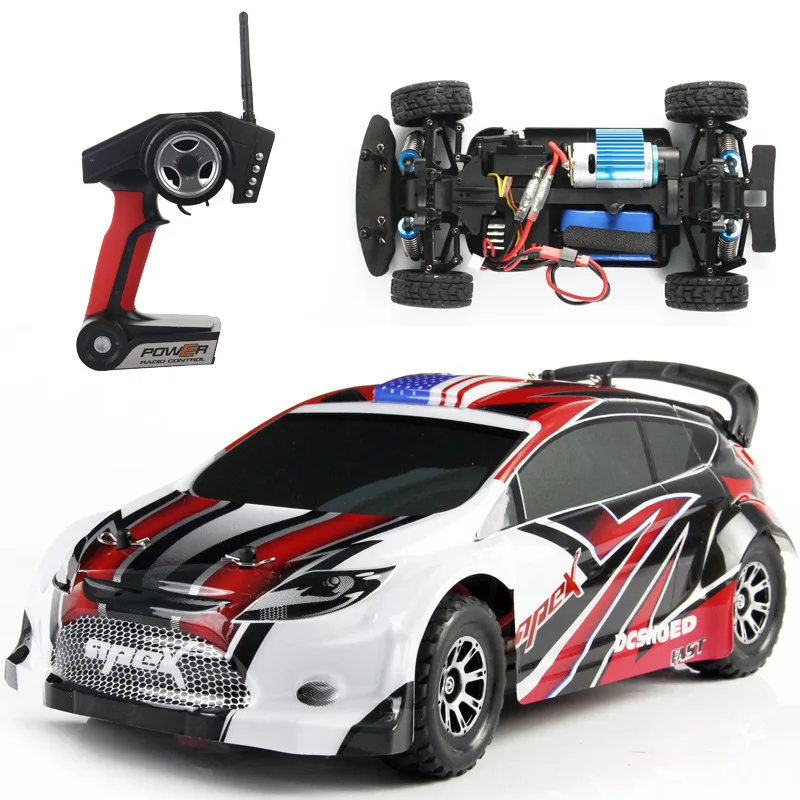 1:18 WLtoys A949 40 KM/H elettrico ad alta velocità fuoristrada Drift RC Formula Car 2.4G telecomando giocattoli per bambini modello regalo per