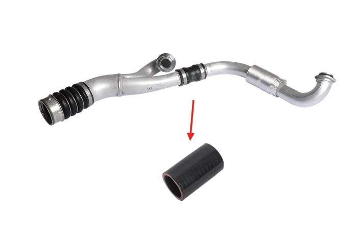 11657556551 Turbo Hose Excluding Metal Pipe For Bmw 3 (E90) Bmw 3 Convertible (E93) Bmw 3 Coupe (E92) Bmw 3 Touring (E91)