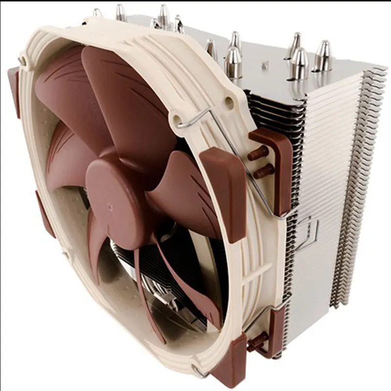 Imagem -03 - Noveca Nh-u14s Cpu Cooler 55 mm Design Ultra-fino Suporta 115x 2011 Amd A15pwm Ventilador de Controle de Temperatura Compatibilidade Pente Memória